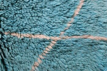 Tapis Berbere marocain pure laine 120 x 123 cm 5