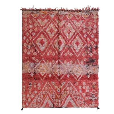 Marokkanischer Berberteppich aus reiner Wolle, 120 x 160 cm