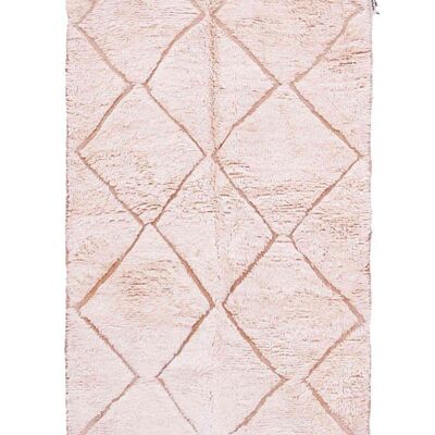 Tappeto berbero marocchino in pura lana 148 x 234 cm