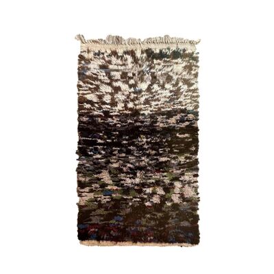 Tappeto berbero marocchino in pura lana 149 x 247 cm