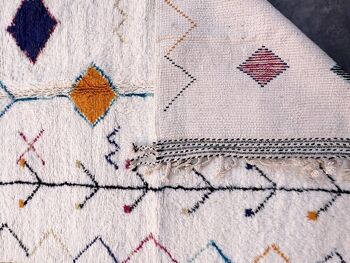 Tapis Berbere marocain pure laine 157 x 259 cm 5