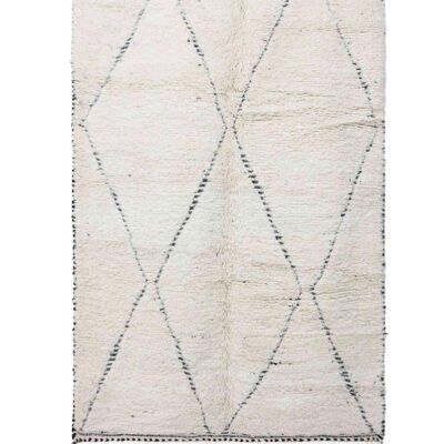Pure wool Moroccan Berber rug 158 x 246 cm