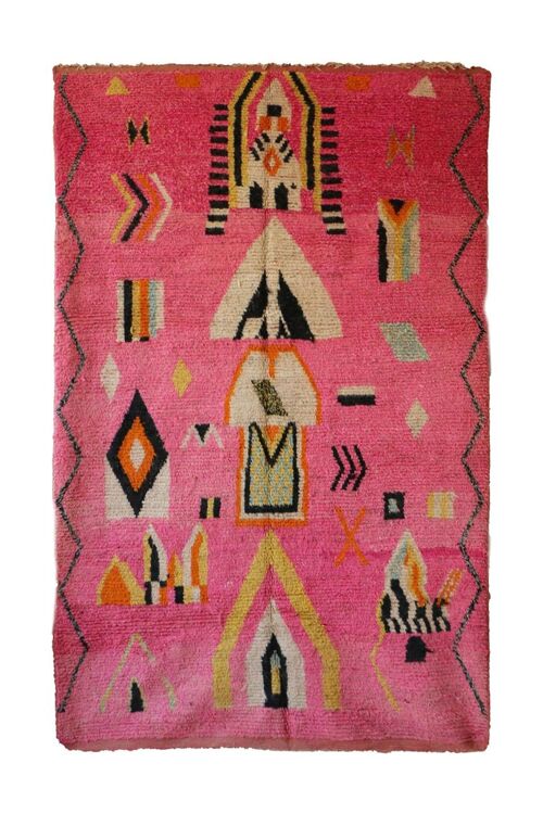 Tapis Berbere marocain en laine 179 x 288 cm