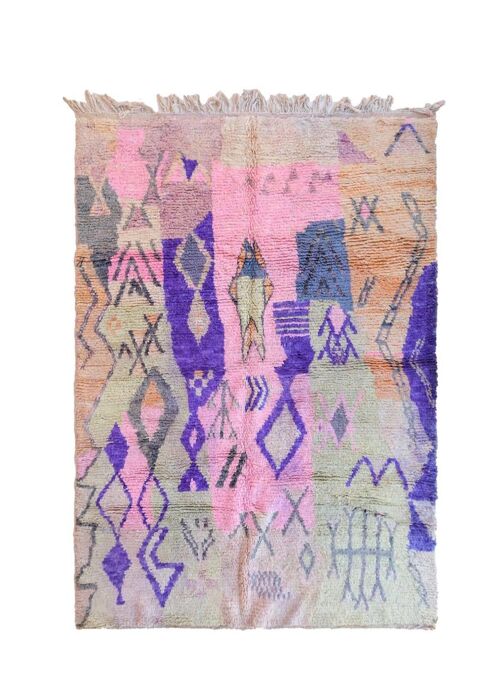 Tapis Berbere marocain en laine 200 x 276 cm