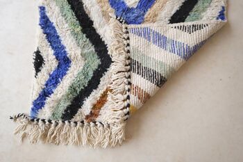 Tapis Berbere marocain pure laine 100 x 150 cm 2