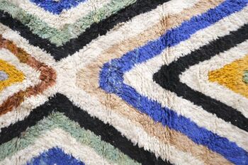 Tapis Berbere marocain pure laine 100 x 150 cm 3