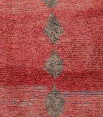 Tapis Berbere marocain pure laine 110 x 237 cm 2