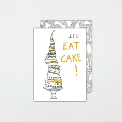 Let's eat cake!