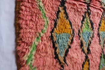 Tapis de couloir Berbere marocain pure laine 70 x 340 cm 3