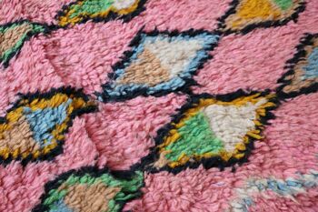 Tapis de couloir Berbere marocain pure laine 70 x 340 cm 4