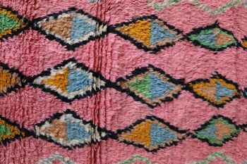 Tapis de couloir Berbere marocain pure laine 70 x 340 cm 5