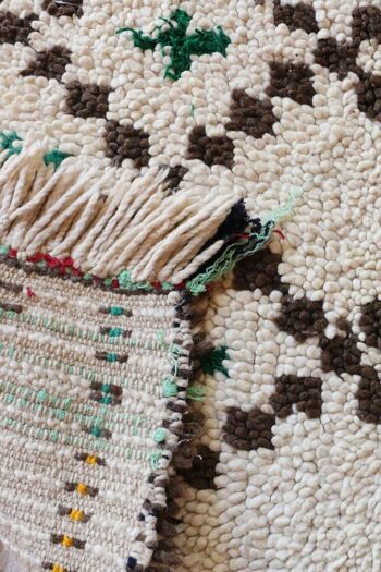 Tapis Berbere marocain pure laine 77 x 150 cm 4