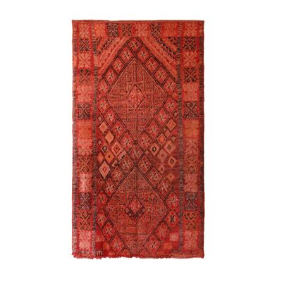 Tappeto berbero marocchino in pura lana 159 x 290 cm