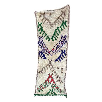 Tapis Berbere marocain pure laine 68 x 192 cm 2
