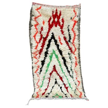 Tapis Berbere marocain pure laine 80 x 150 cm 2