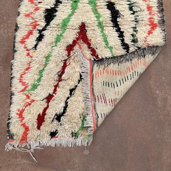 Tapis Berbere marocain pure laine 80 x 150 cm 7