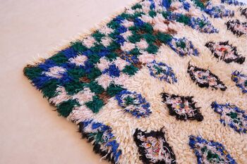 Tapis Berbere marocain pure laine 90 x 180 cm 6