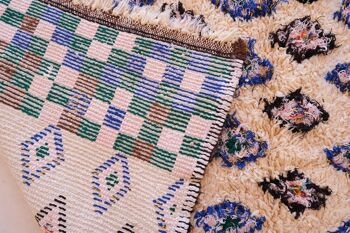 Tapis Berbere marocain pure laine 90 x 180 cm 7