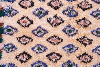 Tapis Berbere marocain pure laine 90 x 180 cm 10