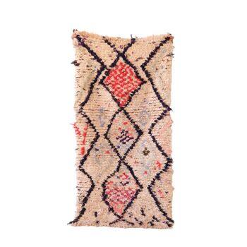Tapis Berbere marocain pure laine 85 x 172 cm 2