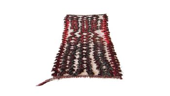Tapis Berbere marocain pure laine 74 x 164 cm 9