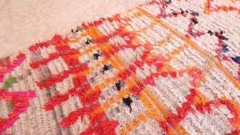 Tapis Berbere marocain pure laine 80 x 186 cm 7