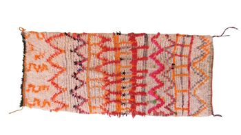 Tapis Berbere marocain pure laine 80 x 186 cm 8