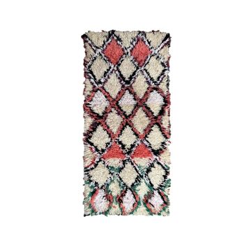 Tapis Berbere marocain pure laine 76 x 180 cm 1