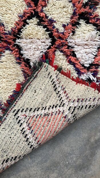 Tapis Berbere marocain pure laine 76 x 180 cm 4