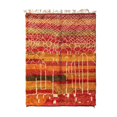 Tapis Berbere marocain pure laine 217 x 302 cm