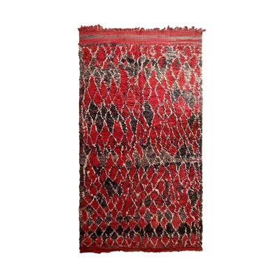 Tappeto berbero marocchino in pura lana 200 x 336 cm