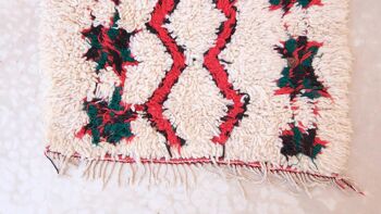 Tapis Berbere marocain pure laine 61 x 146 cm 4
