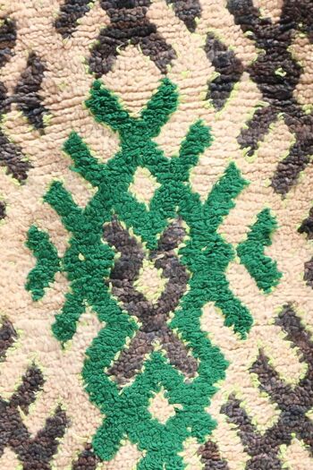 Tapis Berbere marocain pure laine 81 x 166 cm 3