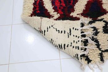 Tapis Berbere marocain pure laine 78 x 149 cm 2