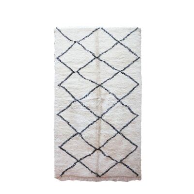 Marokkanischer Berberteppich aus reiner Wolle, 160 x 249 cm