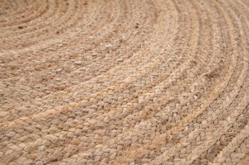 Tapis ovale en jute naturelle NATURA 3