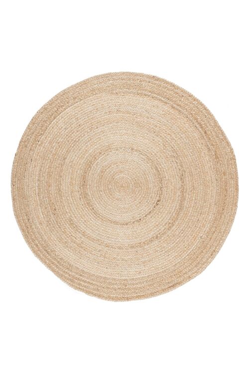 Tapis rond en jute naturelle NATURA