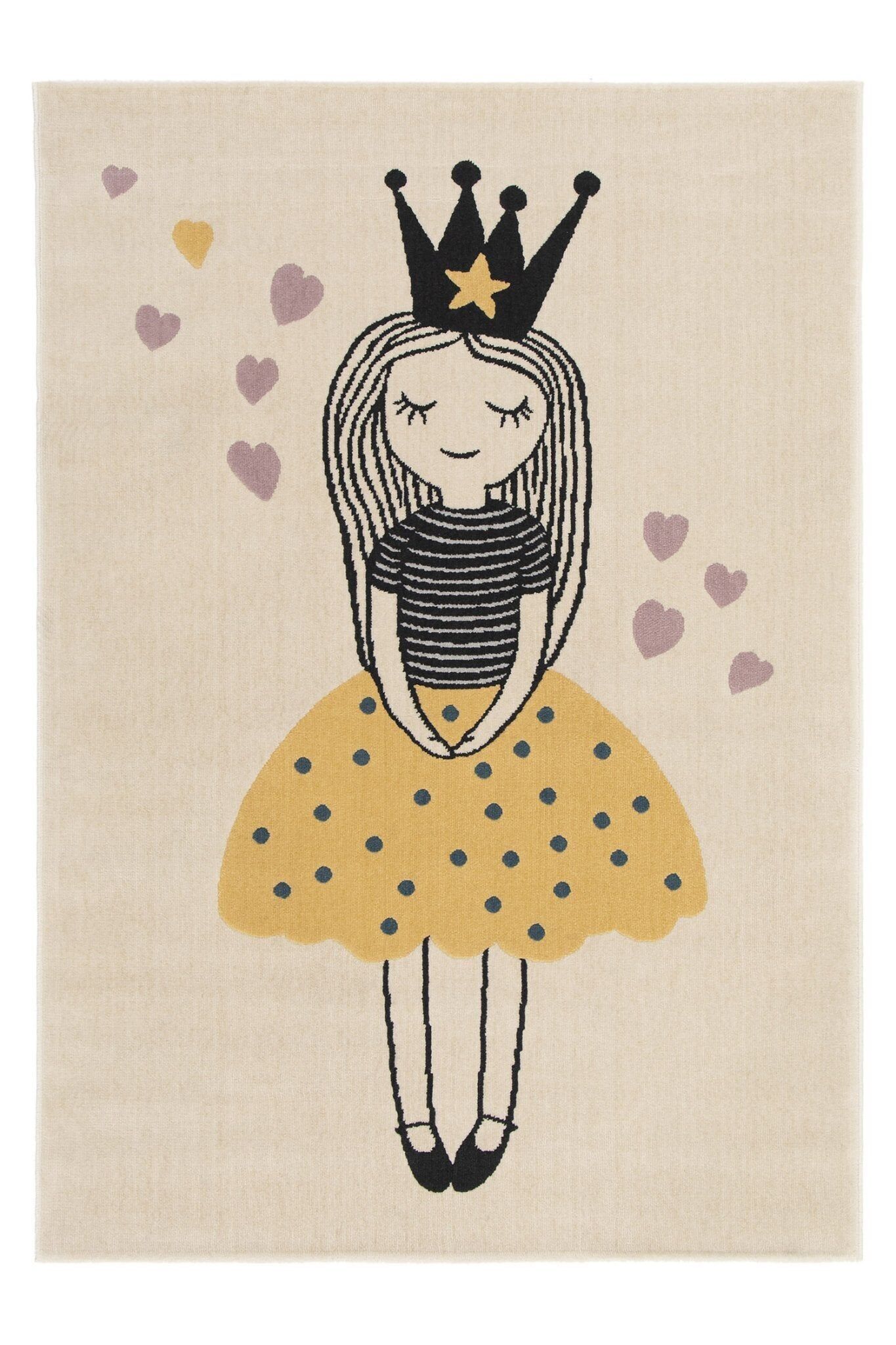 Tappeto per bambini super morbido PRINCESS