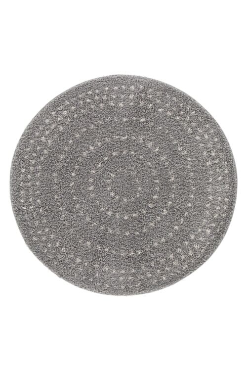 Tapis rond doux et épais BAMBARA