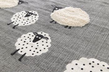 Tapis enfant en coton PETITS MOUTONS 4