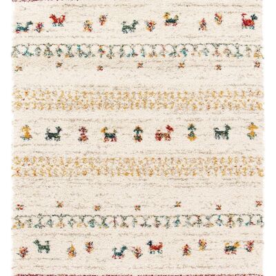 Thick and comfortable children's rug FOLKLORE