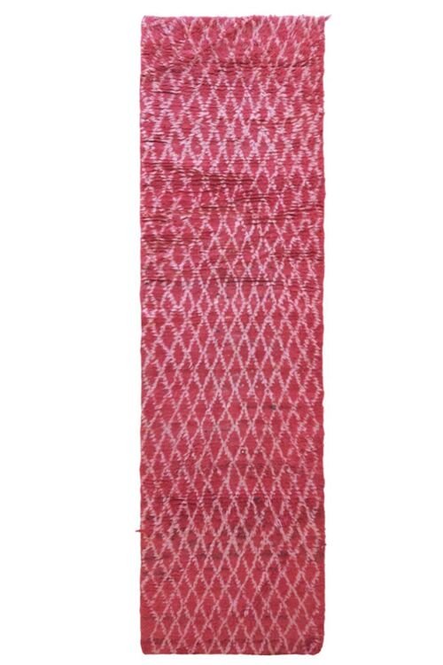 Tapis de couloir Berbere marocain pure laine 82 x 287 cm