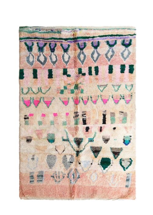 Tapis Berbere marocain pure laine 176 x 264 cm