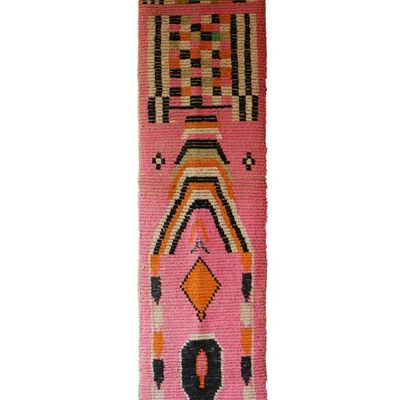 Pure wool Moroccan Berber hallway rug 76 x 355 cm