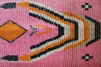Tapis de couloir Berbere marocain pure laine 76 x 355 cm 3