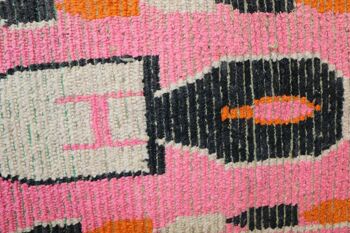Tapis de couloir Berbere marocain pure laine 76 x 355 cm 6