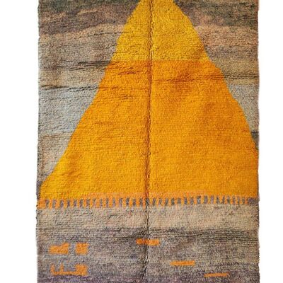 Alfombra bereber marroquí de pura lana 171 x 292 cm