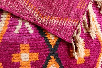 Tapis de couloir Berbere marocain pure laine 78 x 507 cm 2