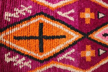 Tapis de couloir Berbere marocain pure laine 78 x 507 cm 3