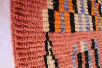 Tapis de couloir Berbere marocain pure laine 72 x 486 cm 3